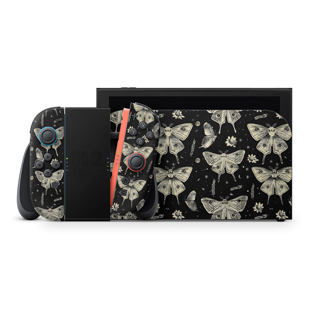 Oriental Moths Nintendo Switch 2 Skin