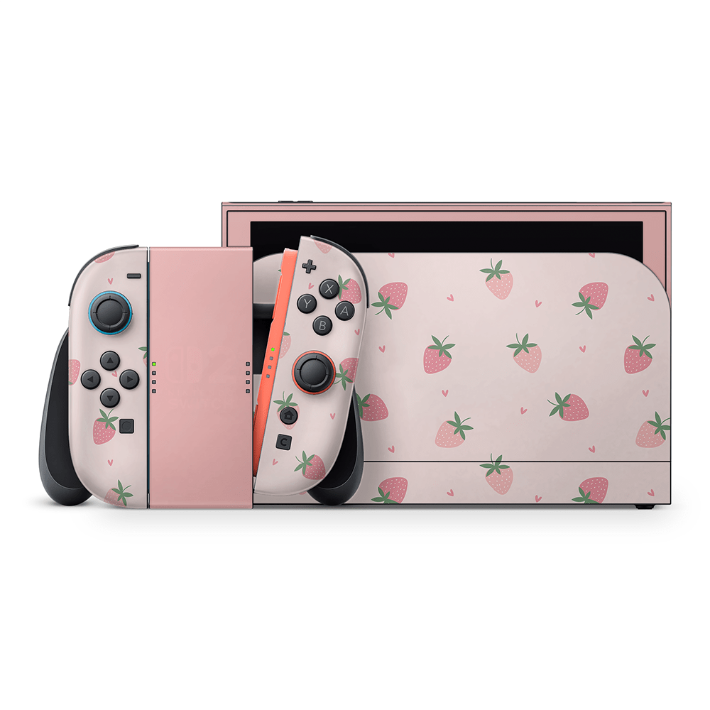 Nintendo Switch 2 Skin - Strawberry Fields | Premium Vinyl