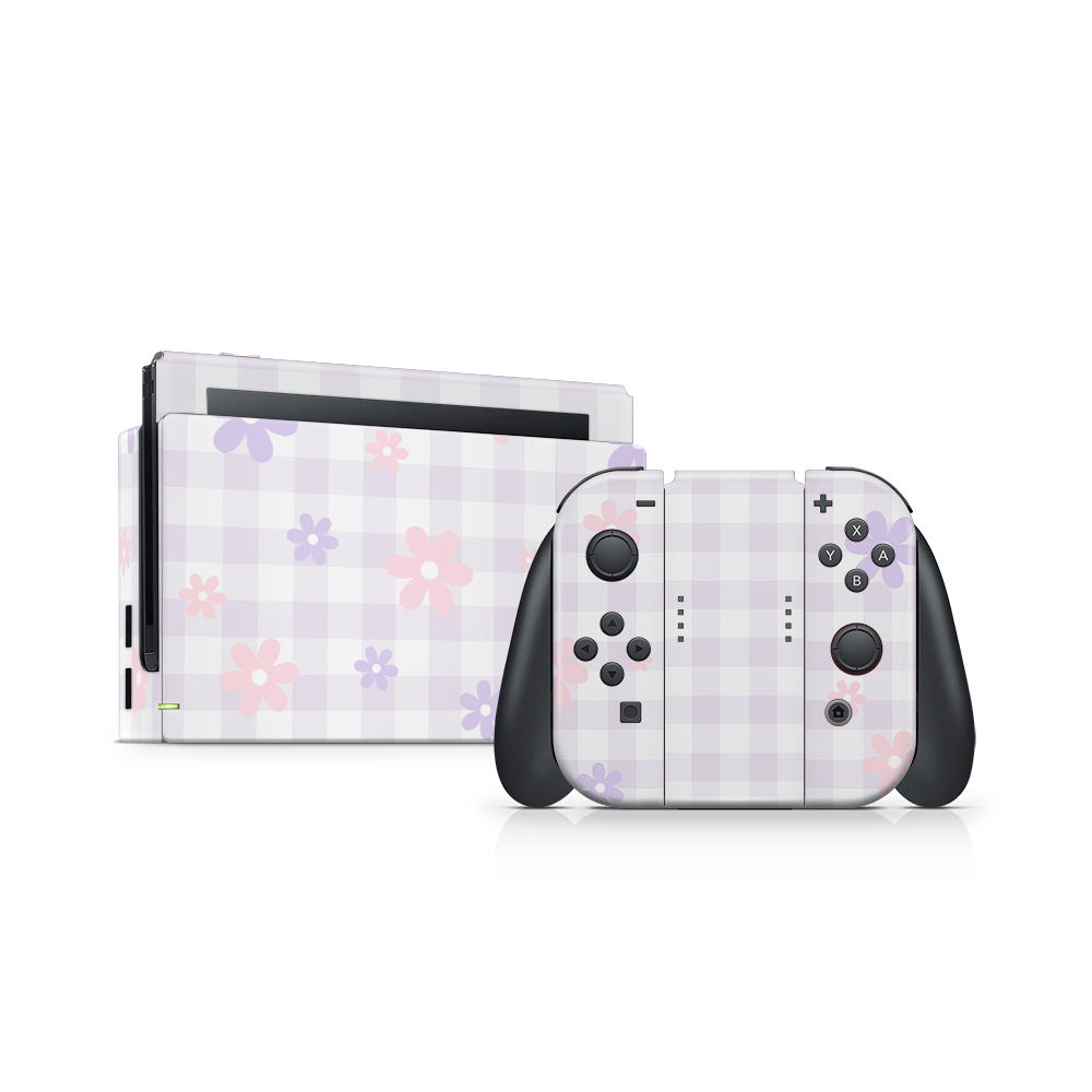 Soft Meadows Nintendo Switch Skin