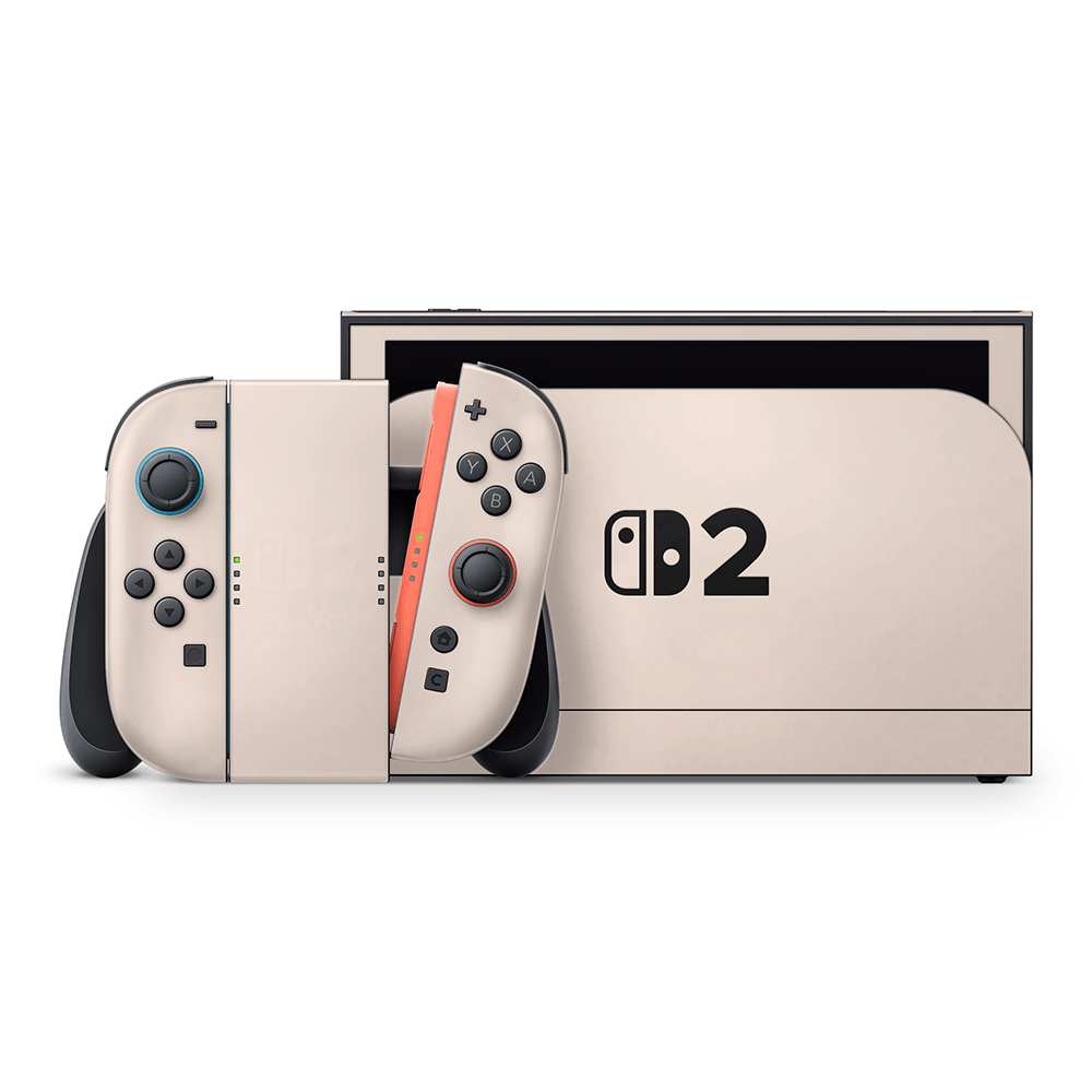 Light Creme Nintendo Switch 2 Skin