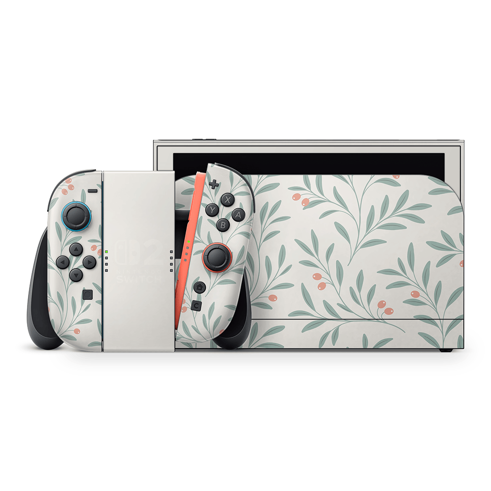 Olive Meadow Nintendo Switch 2 Decal Skin