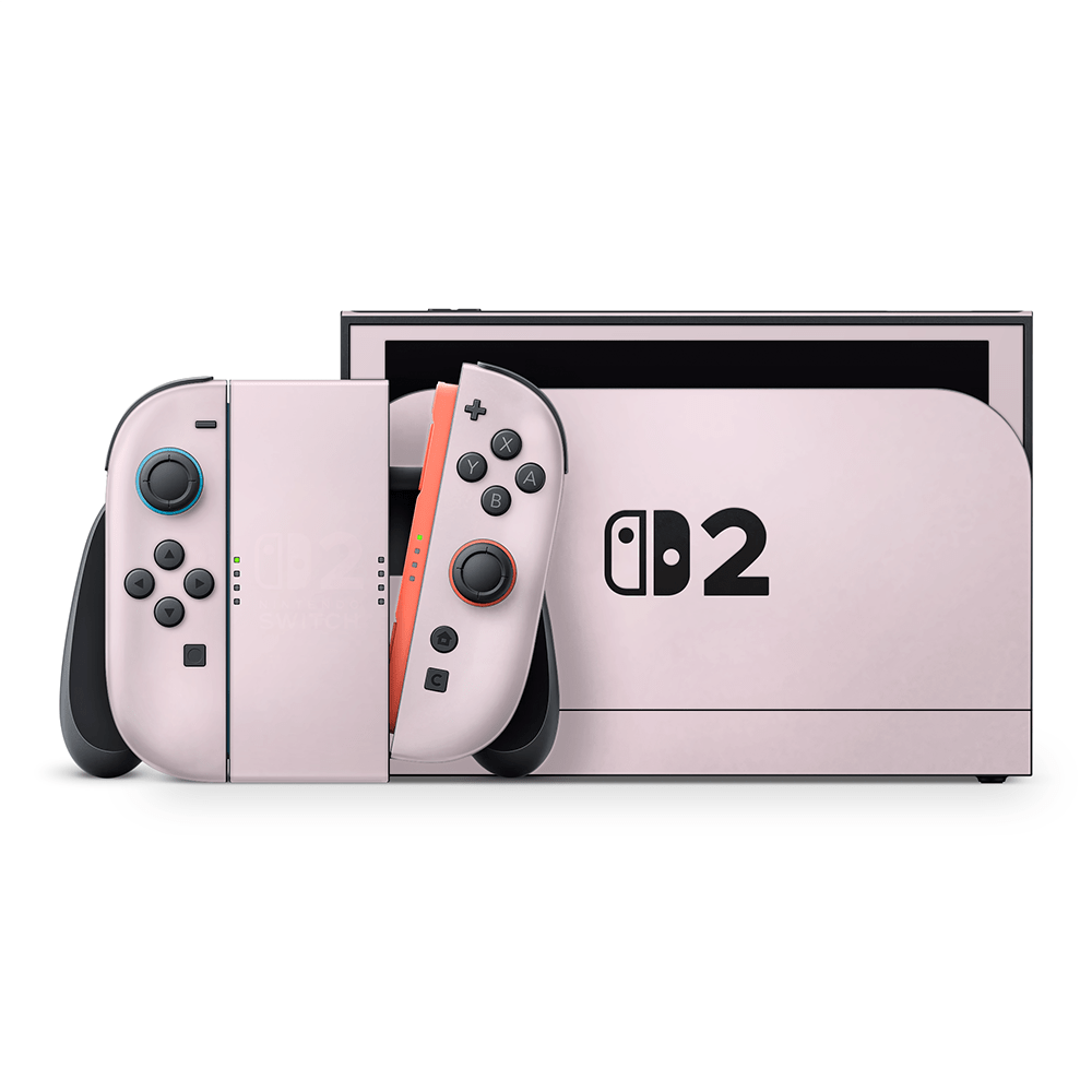 Nintendo Switch 2 Skin - Baby Pink | Premium Vinyl