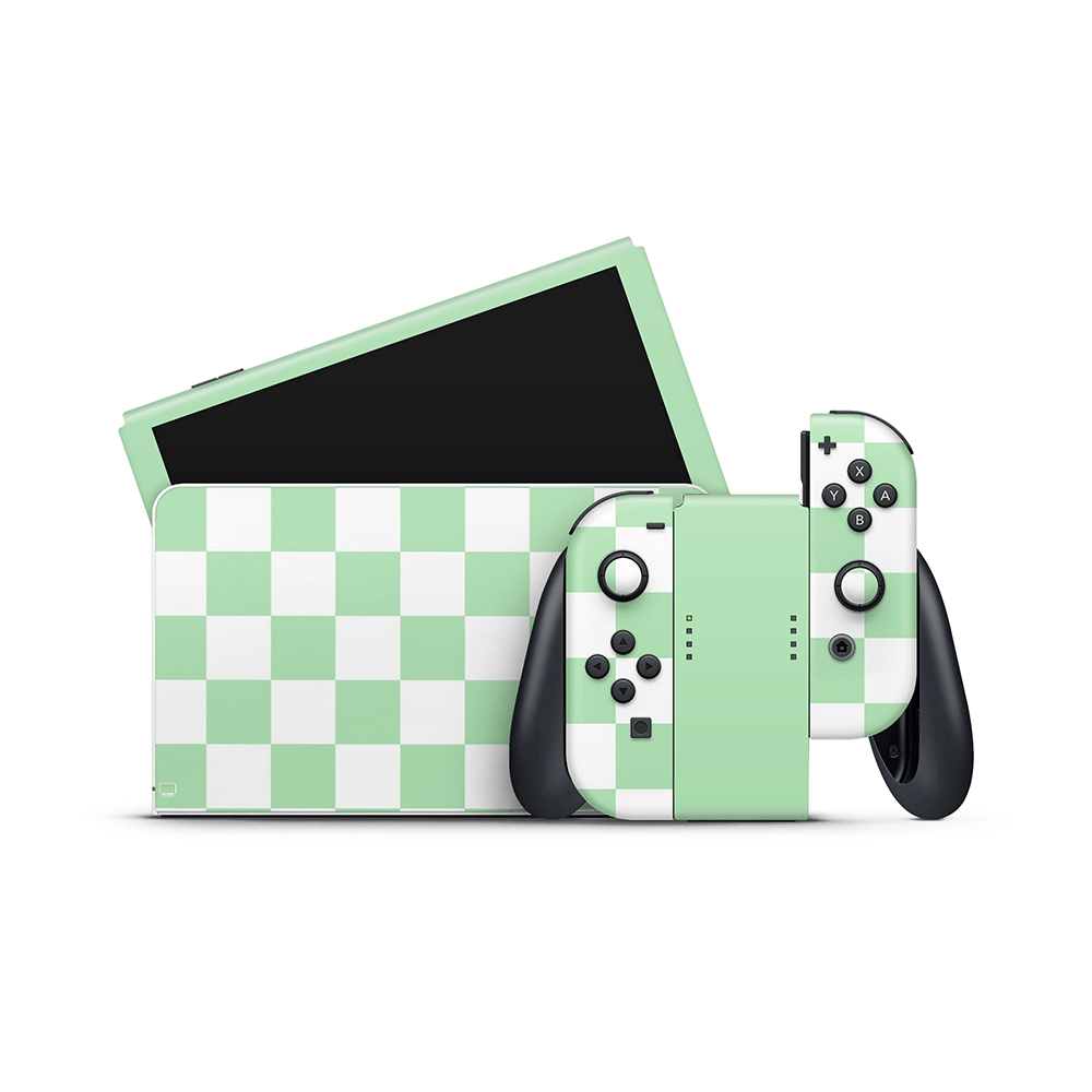 Macha Green Nintendo Switch good Joycons