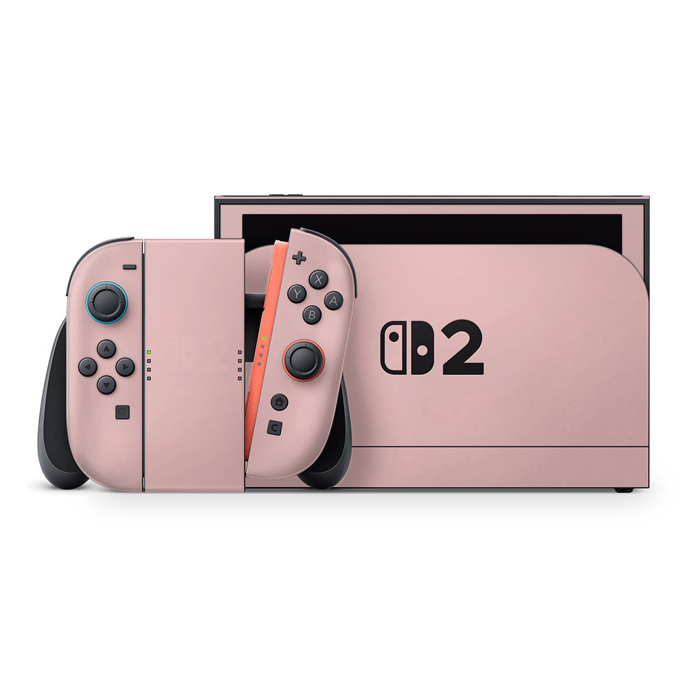 Mauve Pink Nintendo Switch 2 Skin