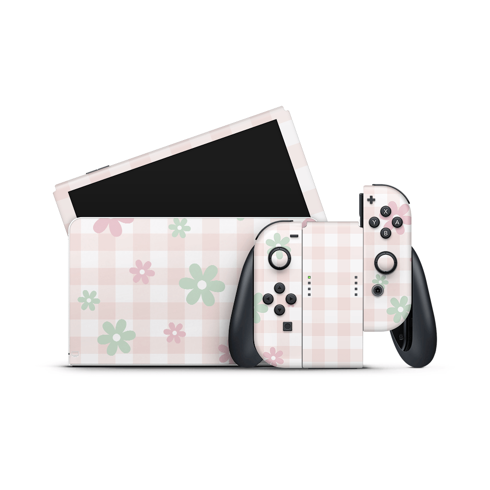 Sweet Meadows Nintendo Switch OLED Skin