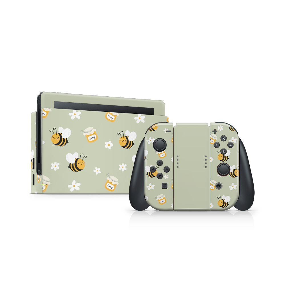 Honey Bees Nintendo Switch Skin