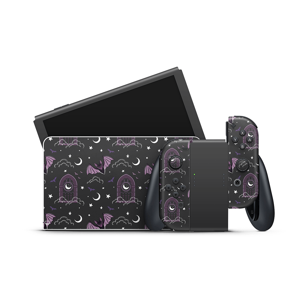 Violet Night Nintendo Switch OLED Skin