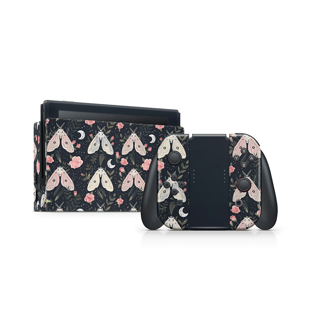 Gentle Moths Nintendo Switch Skin