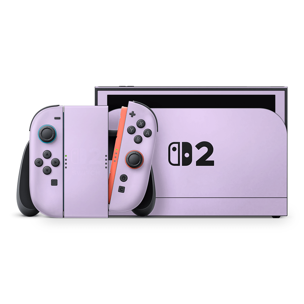 Pastel Lilac Nintendo Switch 2 Skin