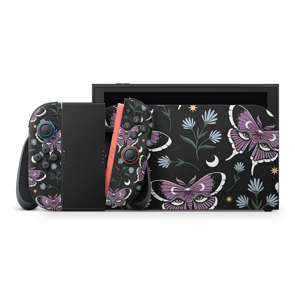 Dreamveil Moth Nintendo Switch 2 Skin