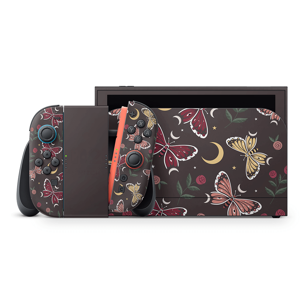 Moon Moths Nintendo Switch 2 Skin