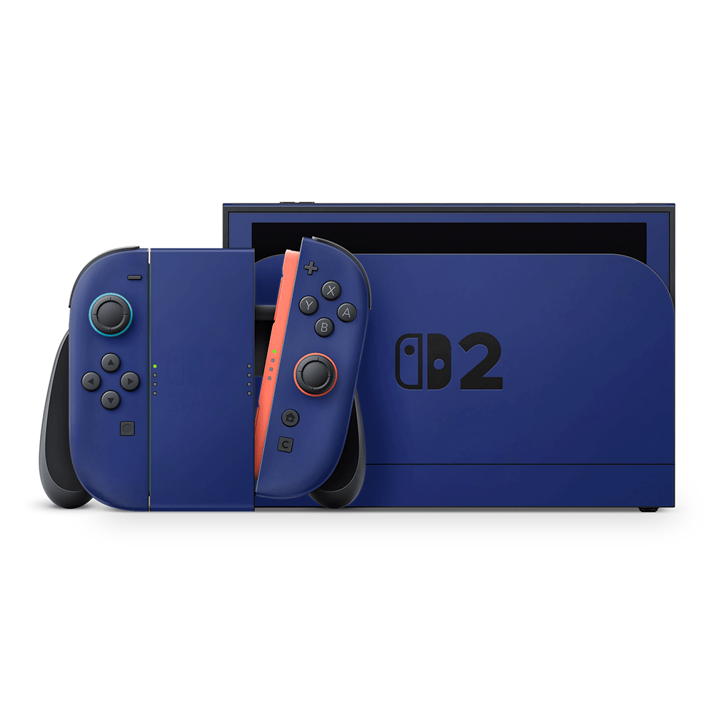 Royal Blue Nintendo Switch 2 Skin