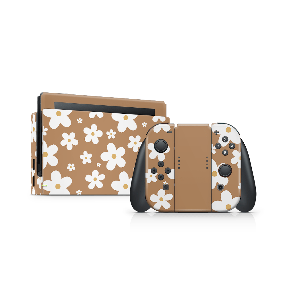 Woodland Daisies Nintendo Switch Skin