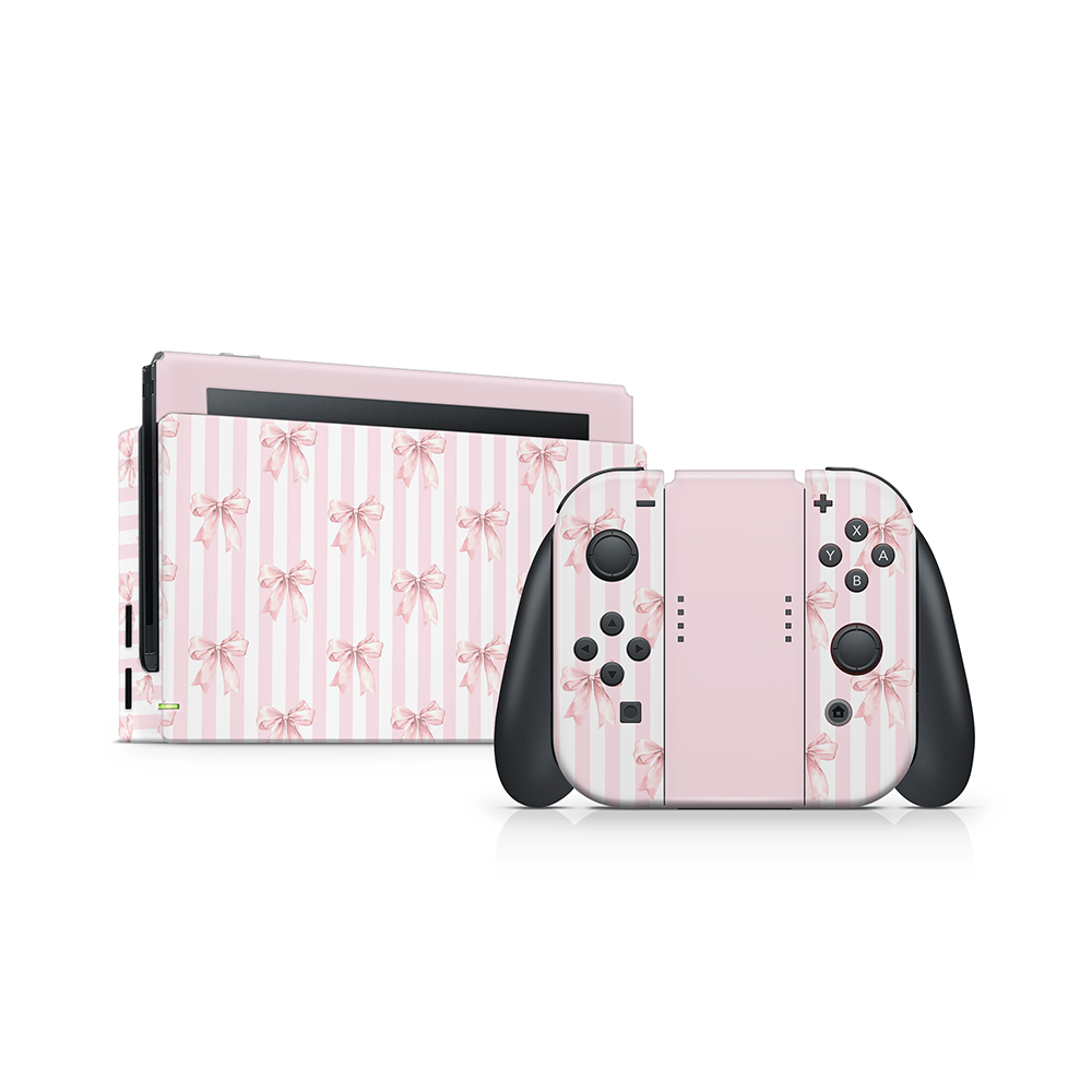 Blush Bows Nintendo Switch Skin
