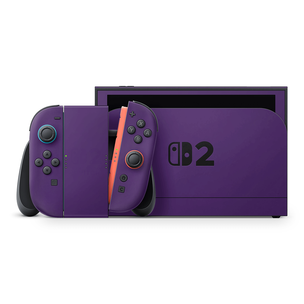 Deep Purple Nintendo Switch 2 Skin