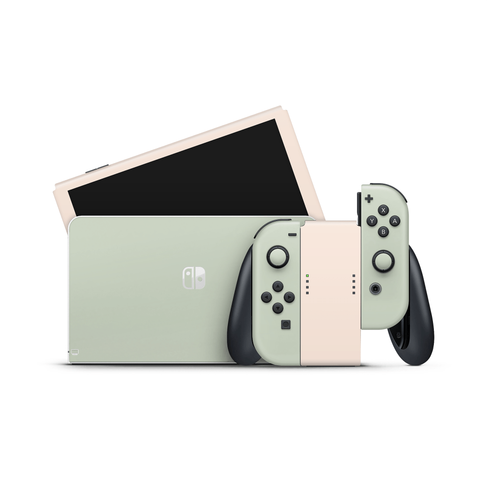 Matcha Peachade Nintendo Switch OLED Skin