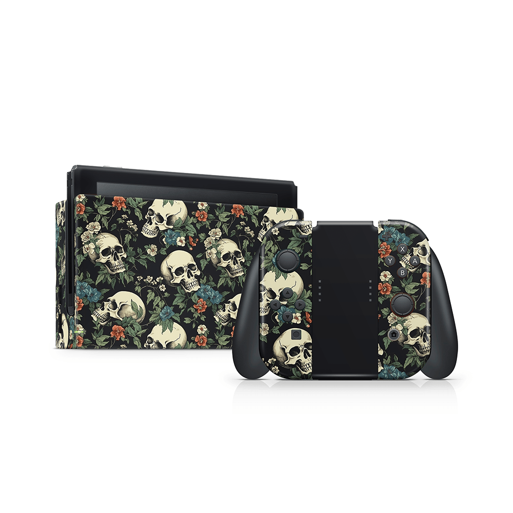 Garden of Skulls Nintendo Switch Skin