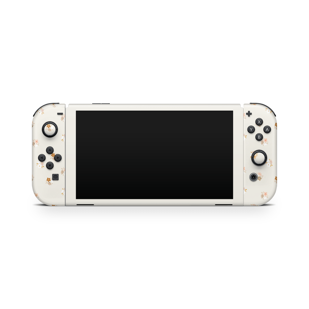 Wild Posy Nintendo Switch OLED Skin