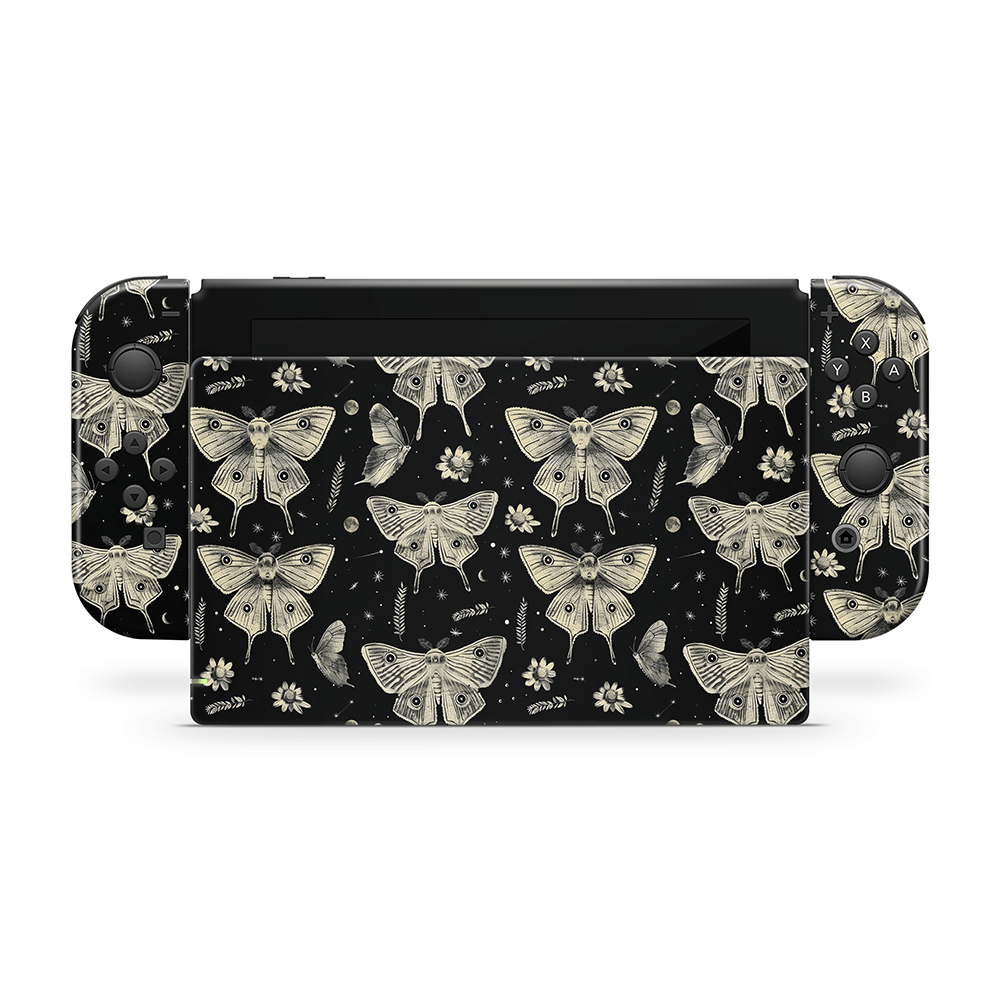 Oriental Moths Nintendo Switch Skin