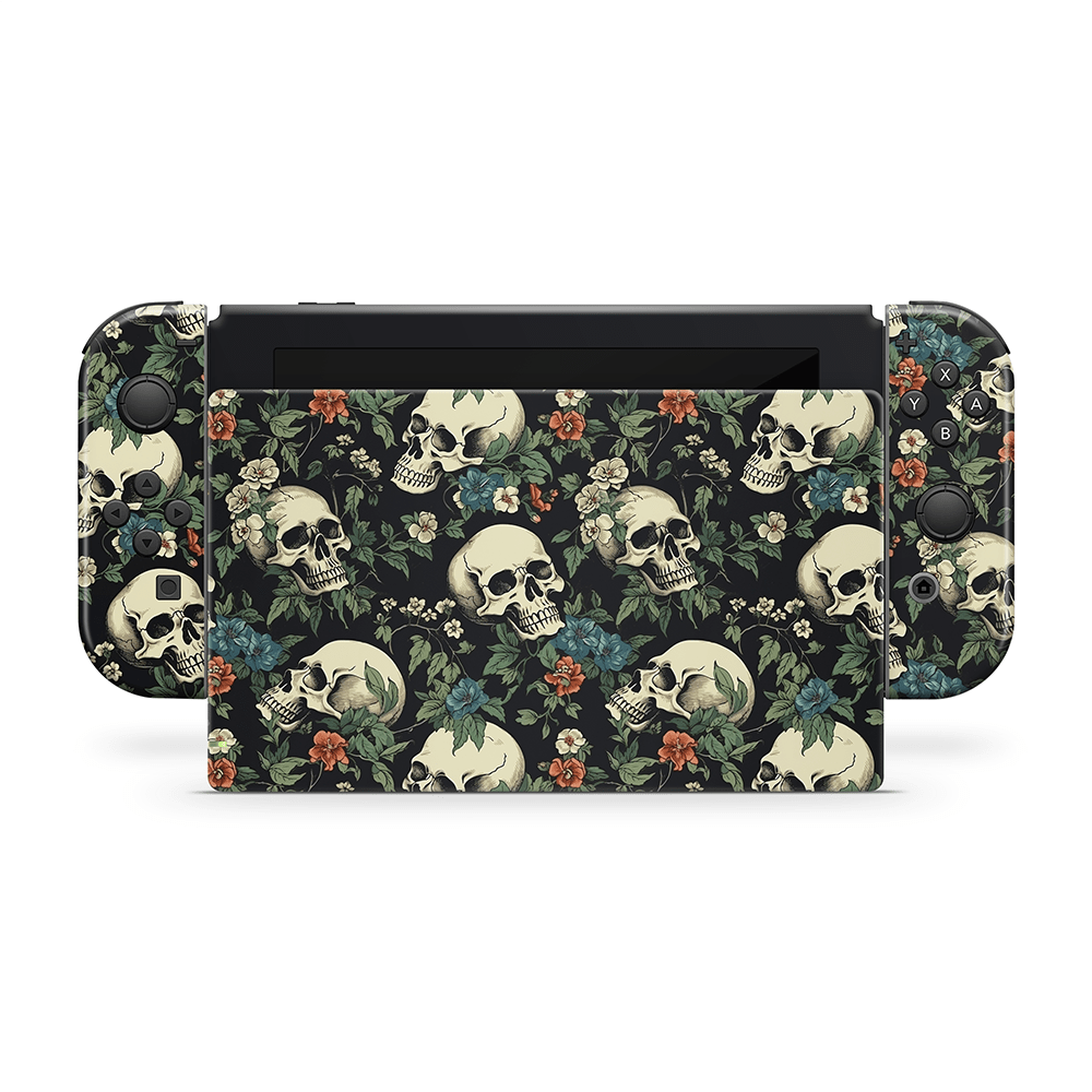 Garden of Skulls Nintendo Switch Skin