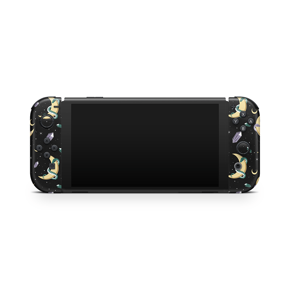 Crystal Viper Nintendo Switch OLED Skin