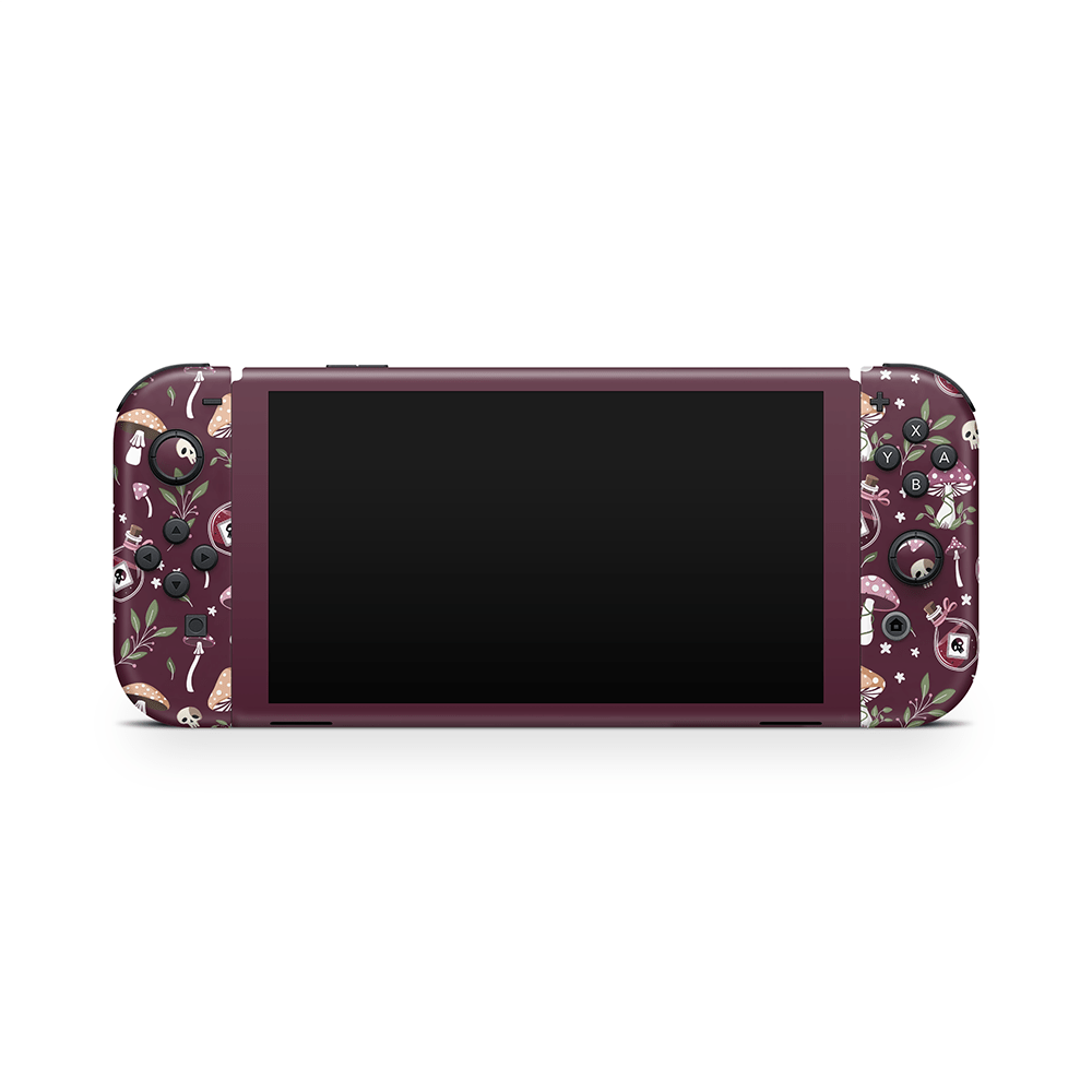 Scarlet Toxin Nintendo Switch OLED Skin