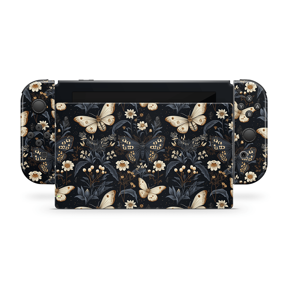 Midnight Flutter Nintendo Switch Skin