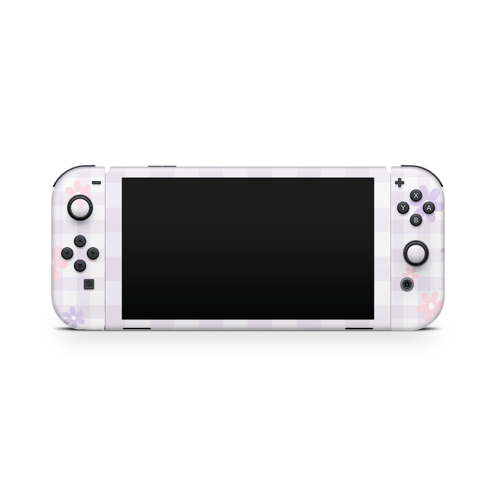 Soft Meadows Nintendo Switch OLED Skin