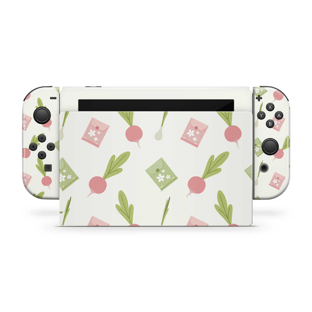 Budding Sprouts Nintendo Switch Skin