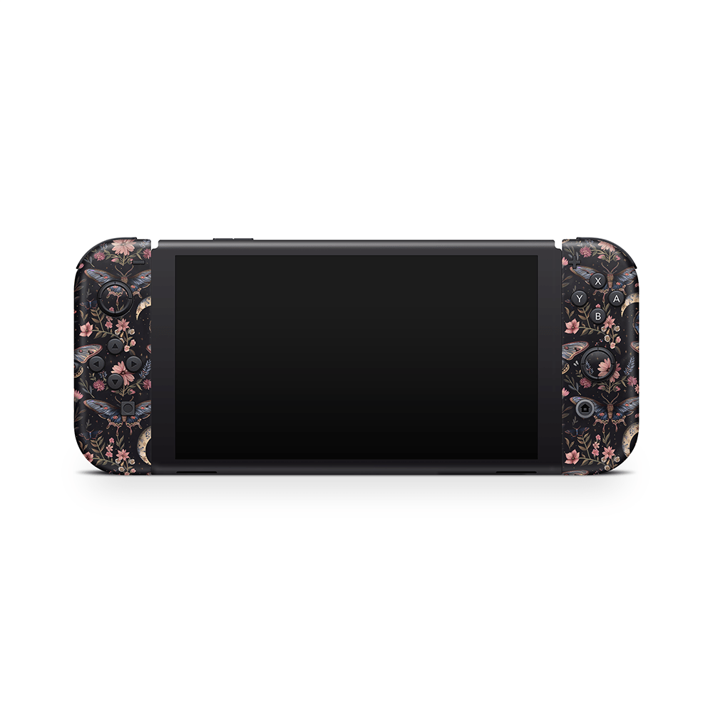 Boho Botanical Nintendo Switch OLED Skin