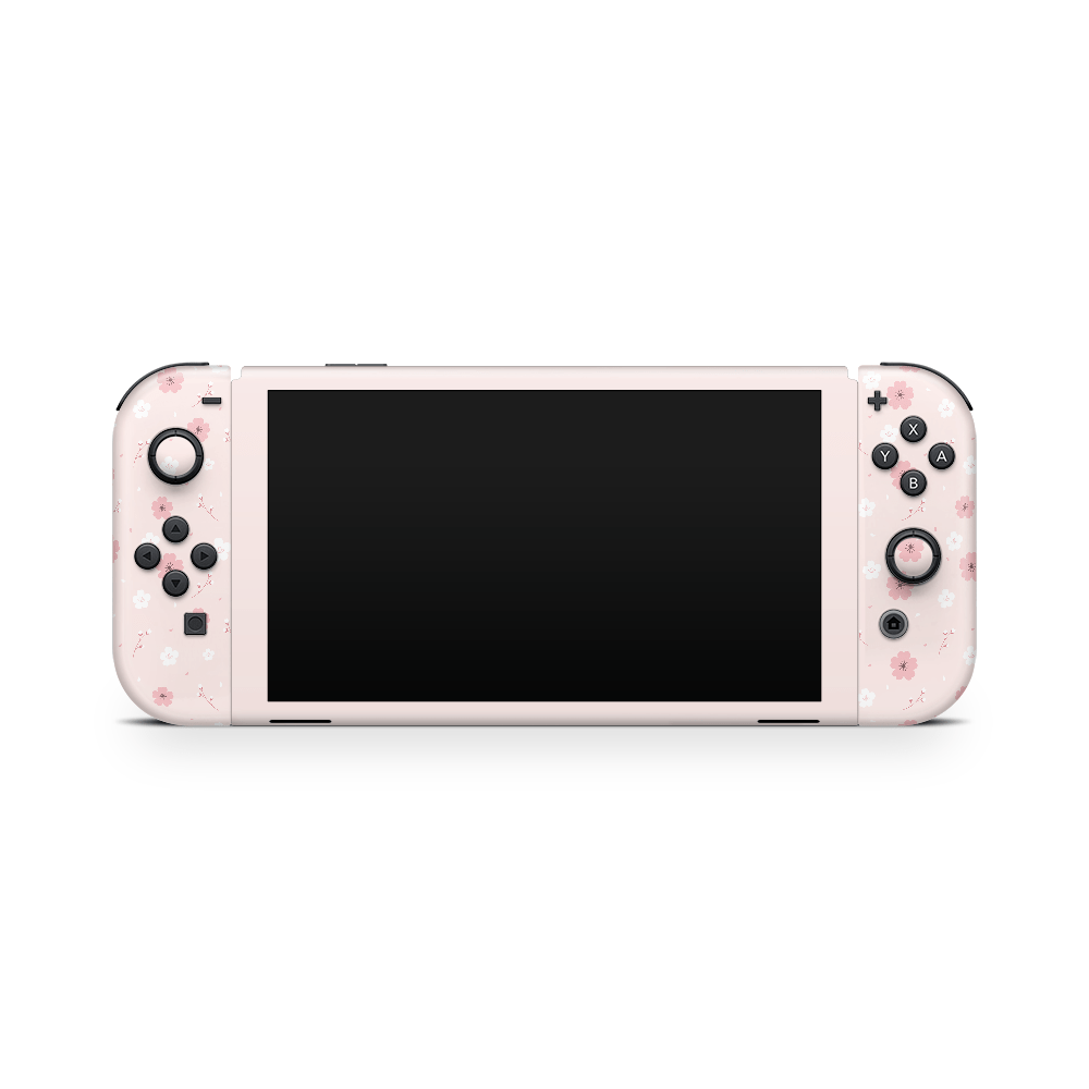 Sakura Blossom Nintendo Switch OLED Skin