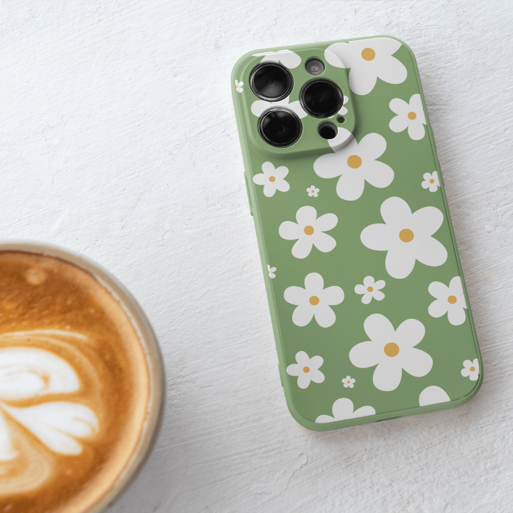 Verdant Daisies iPhone Cases