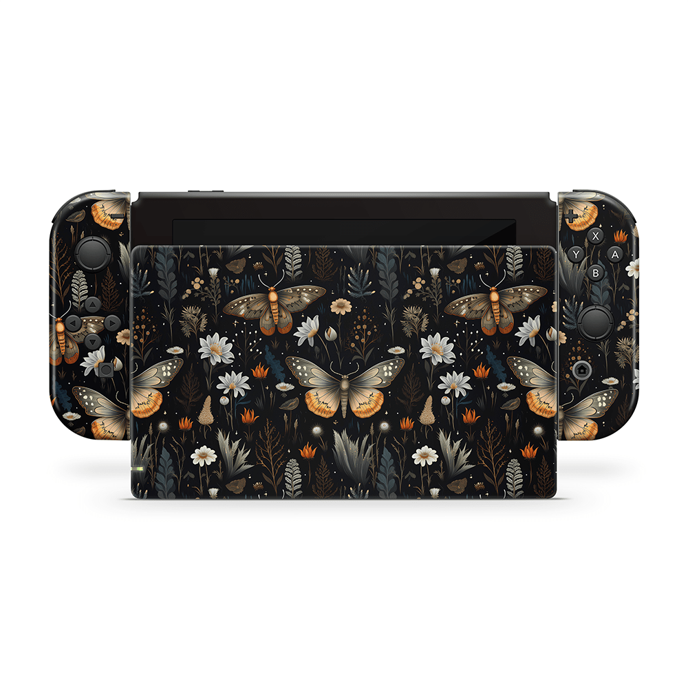 Misty Garden Nintendo Switch Skin