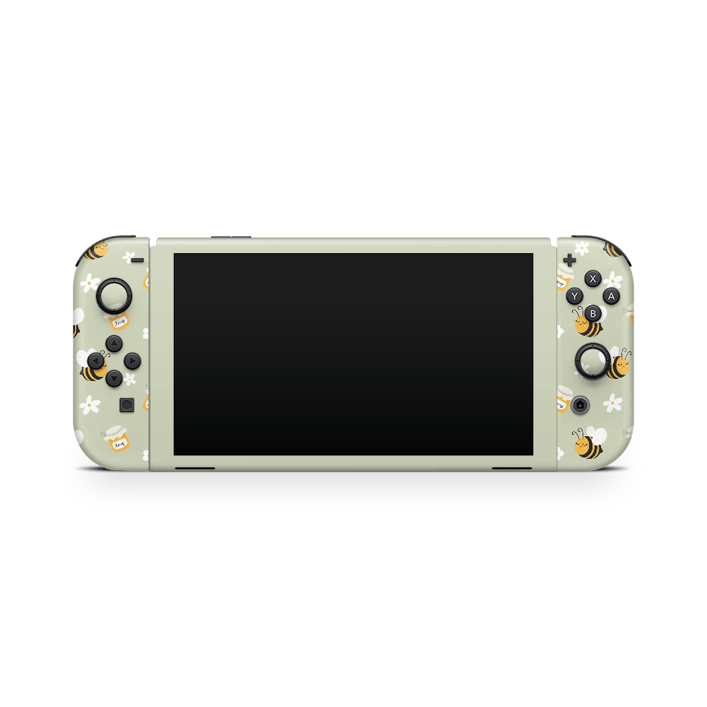 Honey Bees Nintendo Switch OLED Skin