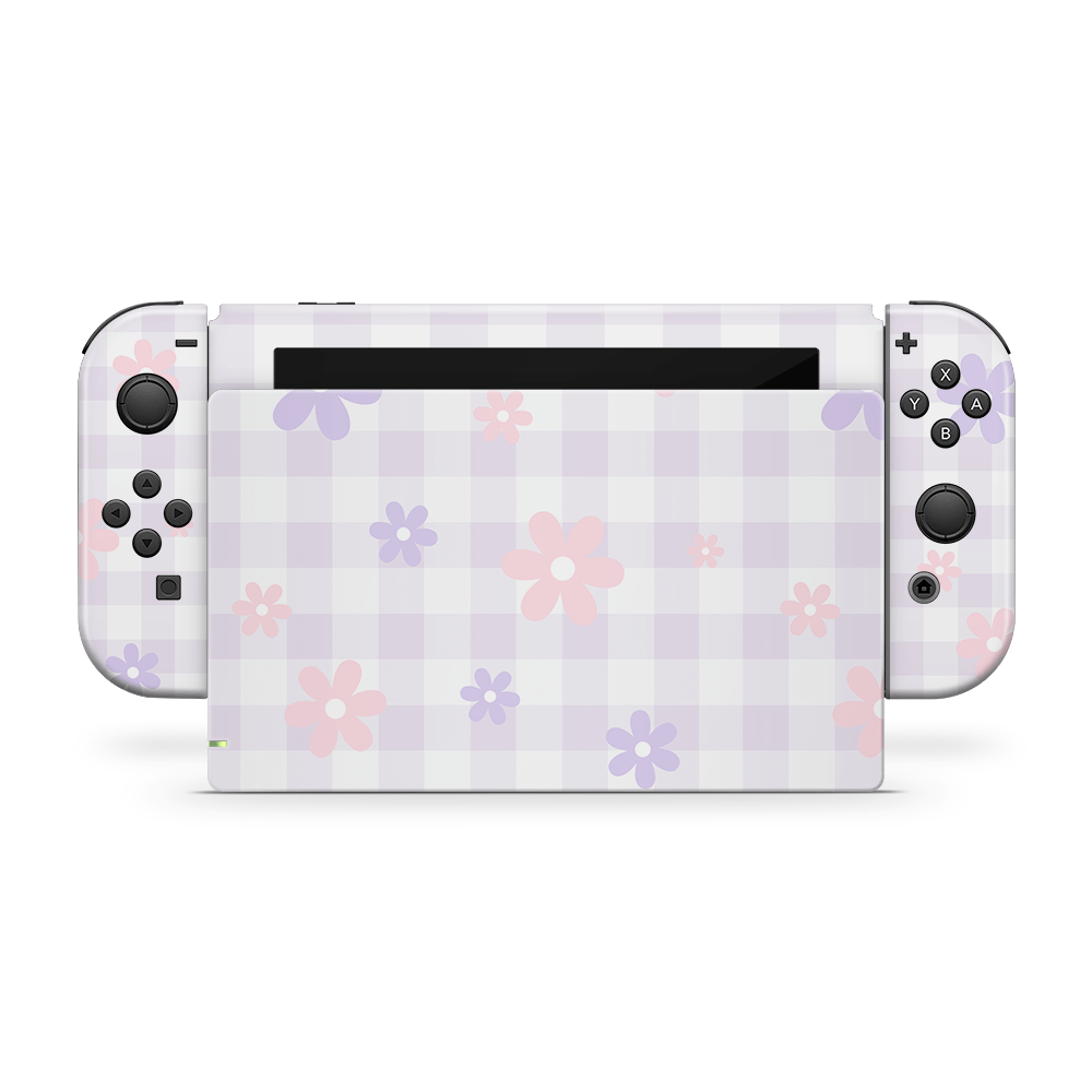 Soft Meadows Nintendo Switch Skin