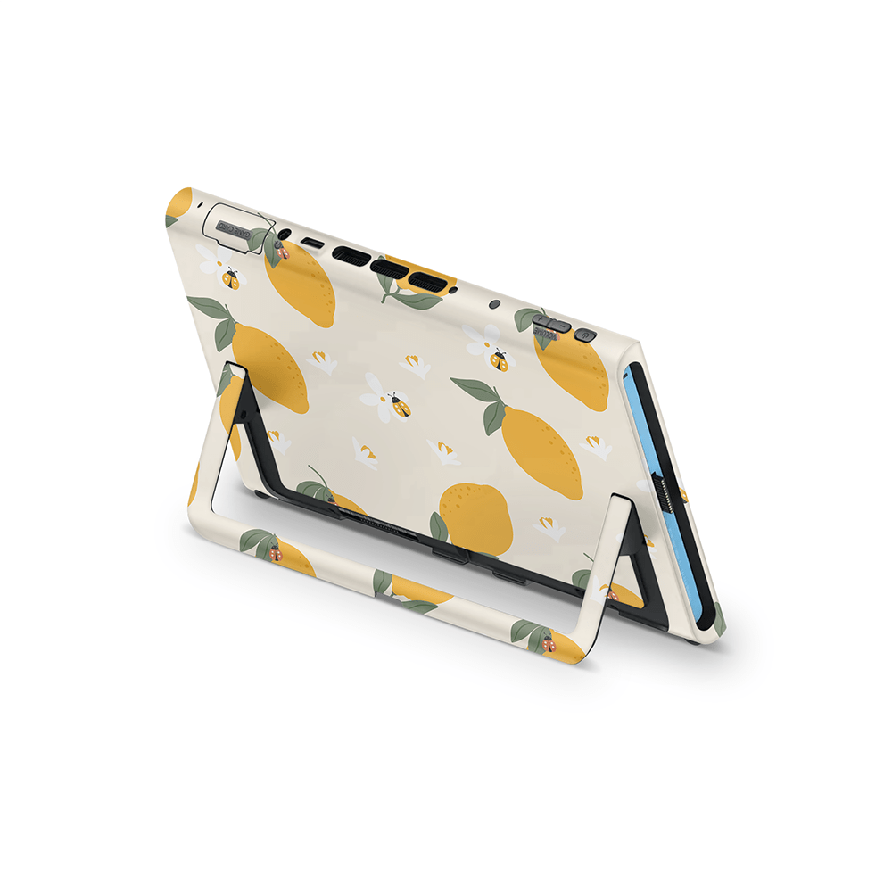 Zesty Lemons Beige Nintendo Switch 2 Skin