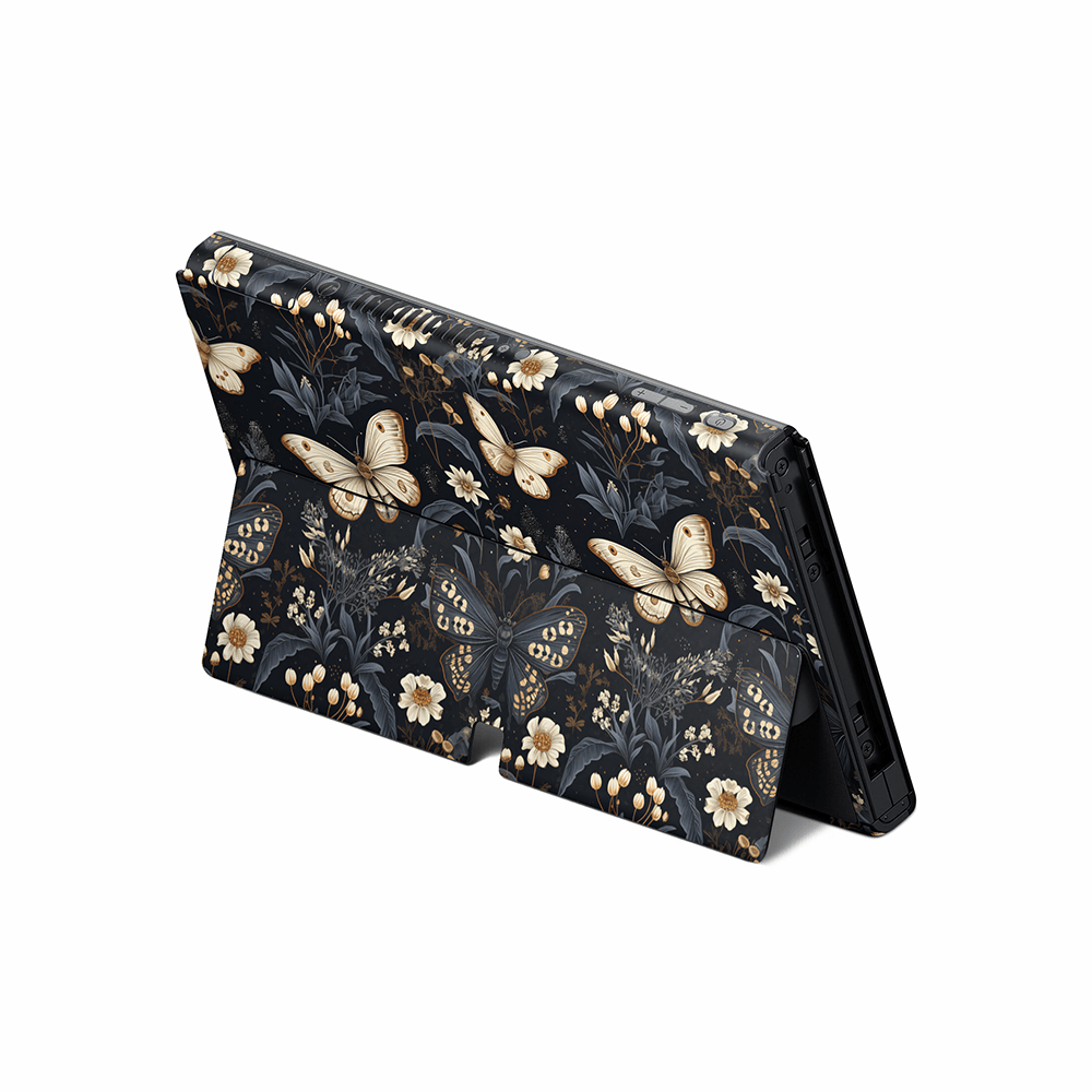 Midnight Flutter Nintendo Switch OLED Skin