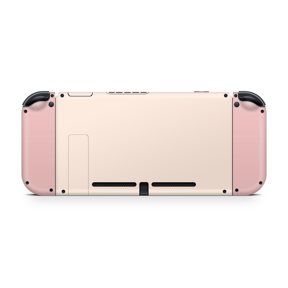 Strawberry Peach Soda Nintendo Switch Skin