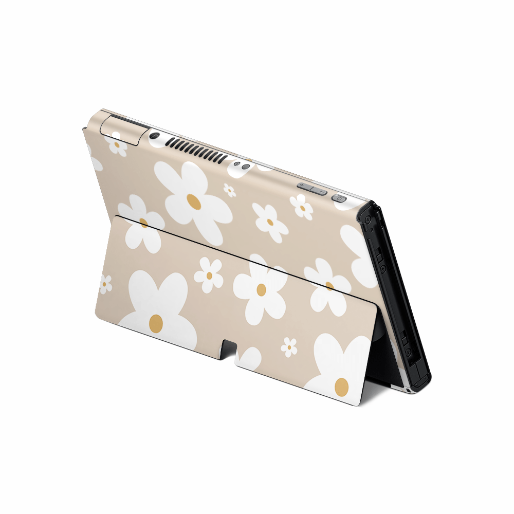 Simply Daisy Nintendo Switch OLED Skin