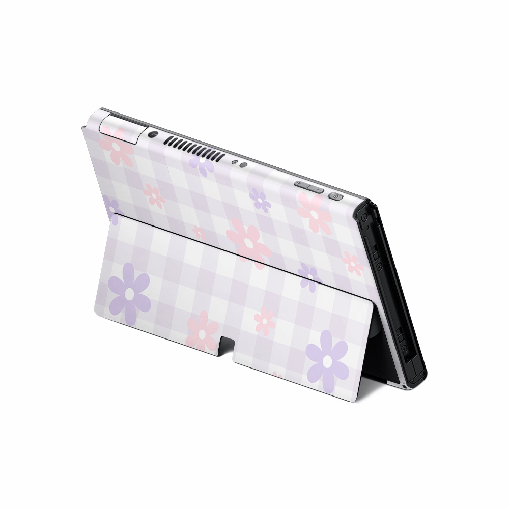 Soft Meadows Nintendo Switch OLED Skin