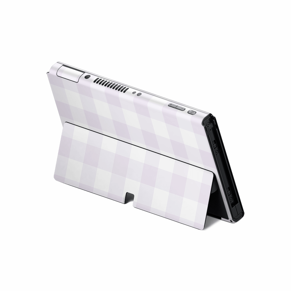 Lavender Blooms Nintendo Switch OLED Skin