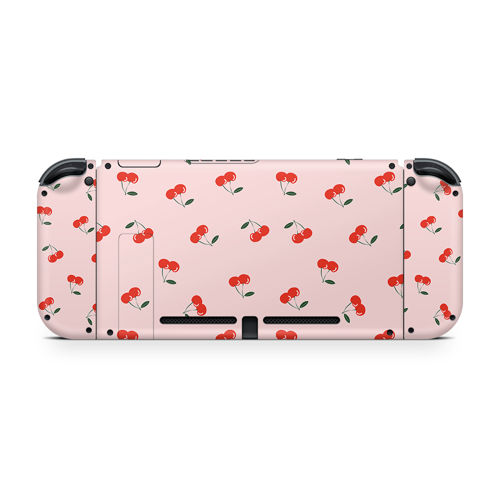 Ruby Cherries Nintendo Switch Skin