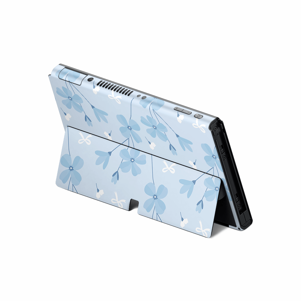Forget Me Not Nintendo Switch OLED Skin