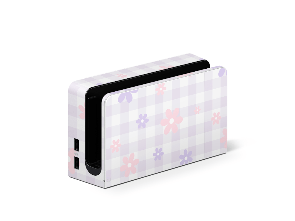 Soft Meadows Nintendo Switch OLED Skin