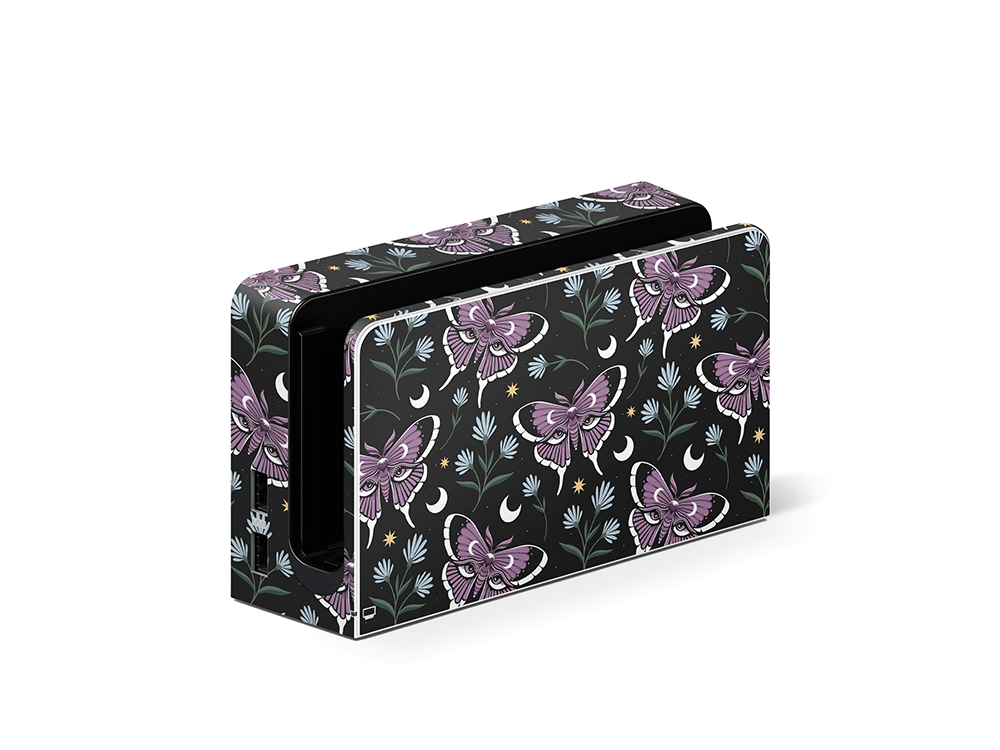 Dreamveil Moth Nintendo Switch OLED Skin