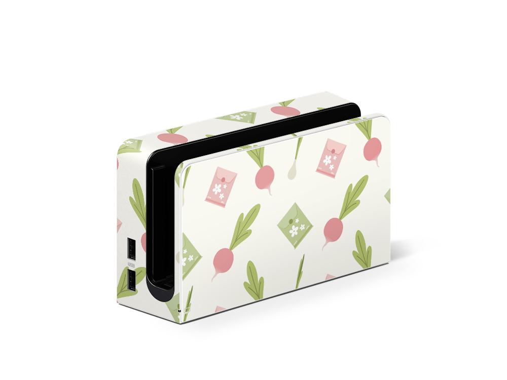 Budding Sprouts Nintendo Switch OLED Skin