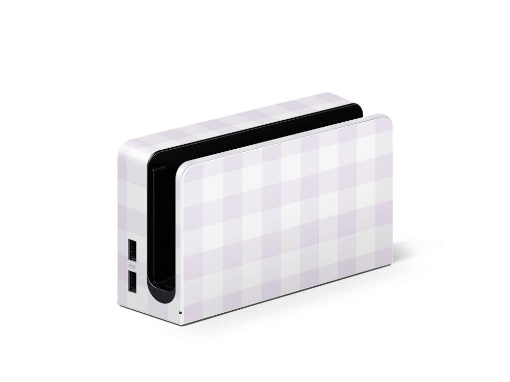 Lavender Blooms Nintendo Switch OLED Skin