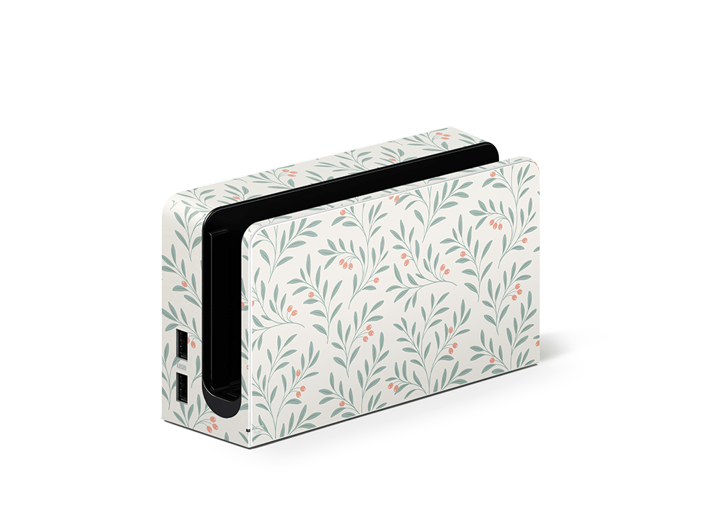 Olive Meadow Nintendo Switch OLED Decal Skin