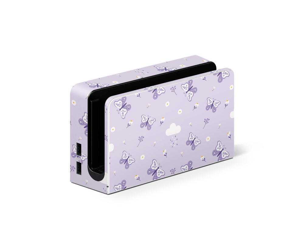Butterfly Dreams Nintendo Switch OLED Skin