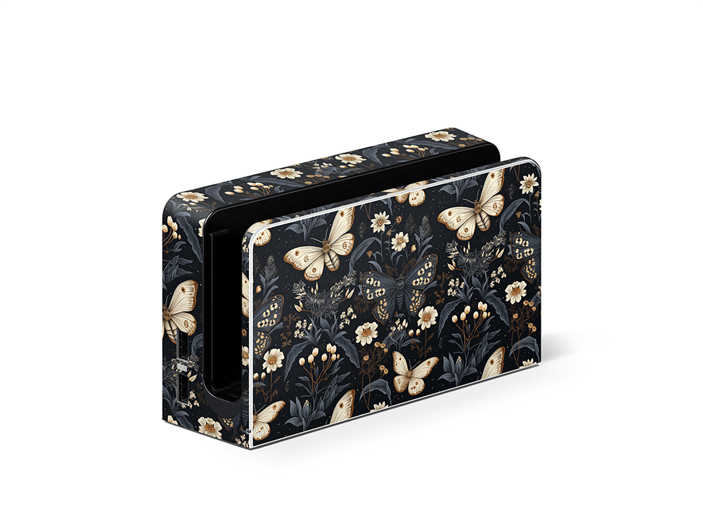 Midnight Flutter Nintendo Switch OLED Skin